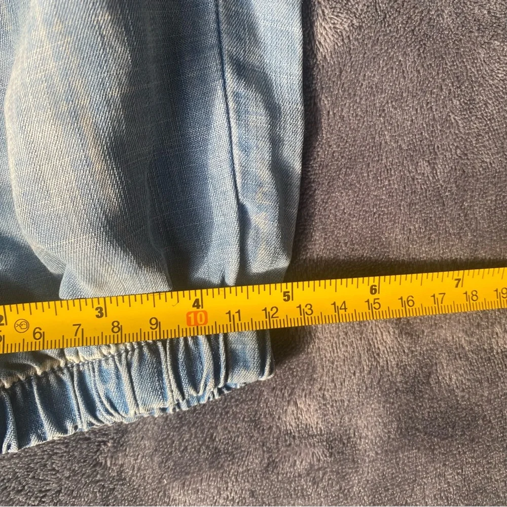 Bella Dahl Sky Blue Jogger Women’s Pants Size Medium - Picture 9 of 10